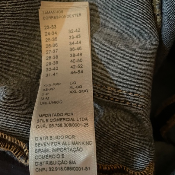 7 for all Mankind Ultra High Rise Tailorless Bootcut Jeans - Picture 16 of 16